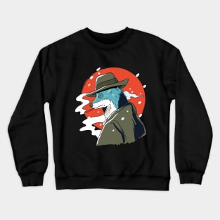 lone wolf Crewneck Sweatshirt